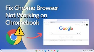 How to Fix Chrome Browser Not Working on Chromebook [upl. by Ttayw]