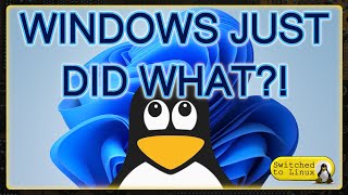 Windows Just Did What  Time to Start Switching to Linux [upl. by Briano995]