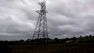 Pylon Tower Falls Down [upl. by Enelez]