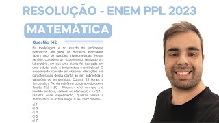 ENEM PPL 2023 – Na modelagem e no estudo de fenômenos periódicos em geral os modelos associados [upl. by Drice646]