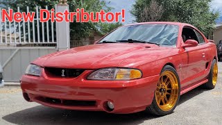 Distributor Replacement on 9495 Ford Mustang 50 liter [upl. by Oletha135]