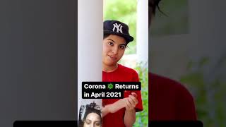 Corona Return April 2021🥹Lockdown Viral Comedy VideoInstagram Reels Priyal Kukreja [upl. by Marianne]