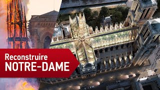 Comment reconstruire NotreDame de Paris   Le Mag de la Science [upl. by Saunderson]