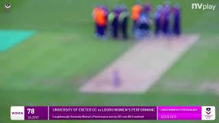 Loughborough Womens Performance v Exeter BUCS Final [upl. by Boland863]