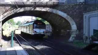 MS61  Passage sans arrêt à la gare de Fontenay sous Bois sur la ligne A du RER [upl. by Rydder]