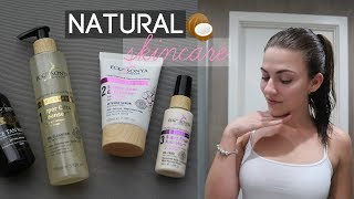 MY NATURAL SKINCARE ROUTINE  FT ECO BY SONYA DRIVER [upl. by Ihana]