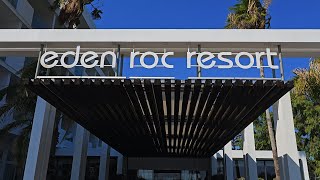 A tour of the All Inclusive Eden Roc Resort Hotel Rhodes in 4K [upl. by Dustman]