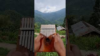 Kalimba  purano sei diner kotha  Peter Gomes  thumb piano  Tagore song  instrument 18 [upl. by Singhal]