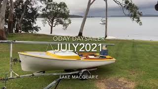 Oday Daysailer on Lake Macquarie [upl. by Senaj]