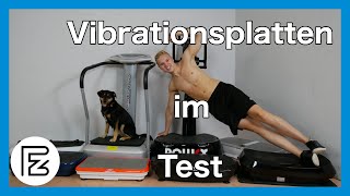 Vibrationsplatte Test  Welche Vibrationsplatte ist die beste [upl. by Llewxam]