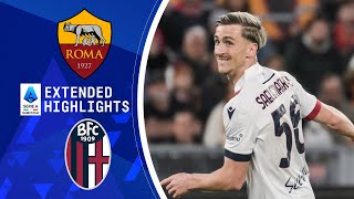 Roma vs Bologna Extended Highlights  Serie A  CBS Sports Golazo [upl. by Falconer]