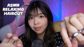 ASMR Giving you The MOST RELAXING HAIRCUT ever [upl. by Niai]