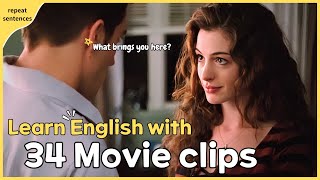 Practice English Listening with Real Conversations in Films Learn English Expressions [upl. by Scevo854]