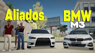 Usamos Un Bmw Para Detener Mis Enemigos Gta Rp [upl. by Llenram]