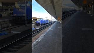 BR 186 2697 Rhenus Logistics rhenuslogistics güterzug cargotrain trainspotting shorts yt [upl. by Anesor]