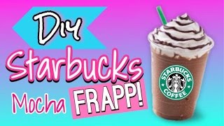 Starbucks Mocha Frappuccino Recipe [upl. by Donica]