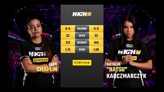 HIGH League BONUS FIGHT Lexy Chaplin vs Natalia quotNatsuquot Karczmarczyk [upl. by Guthry]