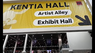 【Anime Expo 2024】 Kentia Hall artist alley and exhibits [upl. by Aisa]