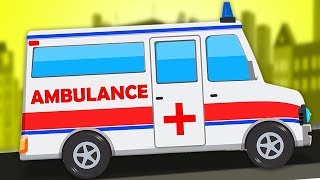 Ambulanza  Formazione e usi  Video del veicolo  Ambulance Formation  Kids TV Channel Italiano [upl. by Aisyat]