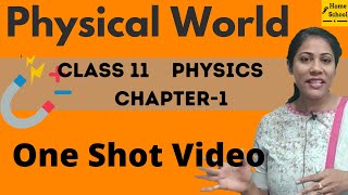 Physical World Class 11 Physics One shot Video [upl. by Ynez]