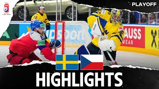 Highlights  Sweden vs Czechia  2024 MensWorlds [upl. by Jaimie]