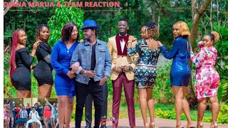 BAHATI Ft PRINCE INDAHAdhiamboOfficial VideoDiana Marua amp Team Reaction [upl. by Milt735]