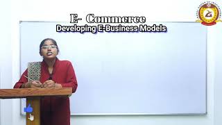 E  COMMERCE  Developing EBusiness Models [upl. by Valdas136]