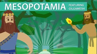 Mesopotamia Ft Gilgamesh simplified English version [upl. by Dnomso]