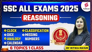 Reasoning Important Topic for SSC Exams 202425  by Ritika Maam [upl. by Walley]