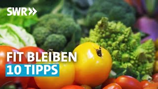 Zehn Regeln für gesunde Ernährung  Rundum gesund [upl. by Latt]