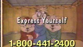 Cartoon Network Paid Programming Chipmunks CD 1995 [upl. by Saphra]