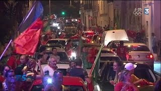 Les Portugais de France fêtent la victoire [upl. by Royo]