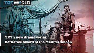 TRT launches new drama series Barbaros Sword of the Mediterranean [upl. by Ahsilac70]