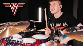 Hot For Teacher  Van Halen Drum Cover age 13 [upl. by Cailean606]