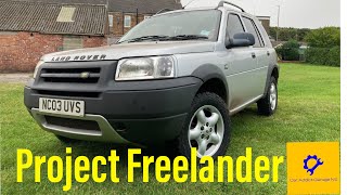 Project Freelander  Land Rover Freelander 1 TD4 Automatic 4x4 [upl. by Kanya560]