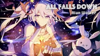 Nightcore  All Falls Down Female VersionCover by J Fla  Alan Walker [upl. by Kirsteni]