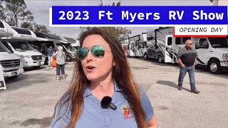 2023 Ft Myers RV Show Opening Day [upl. by Maharg180]