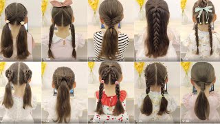 Simple n easy hairstyle for girls  easy party hairstyles for girls  hairstyle for girls [upl. by Ribaj865]