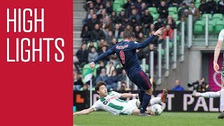 Highlights FC Groningen  Ajax [upl. by Indys]