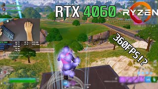 🚀 RTX 4060  Ryzen 5 5600X 🚀Fortnite CHAPTER 5  RANKEDS  COMPETITIVE SETTINGS [upl. by Kalindi]