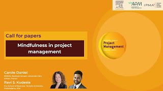 Call for papers Mindfulness in project management [upl. by Allyce]