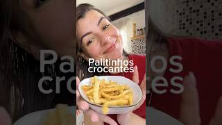 Receitas de quinta  palitinhos de crepioca [upl. by Nottage]