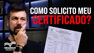 ENCCEJA  COMO SOLICITAR O CERTIFICADO [upl. by Kristofor]