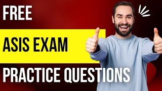 ASIS Exam Free Practice Questions [upl. by Drus]