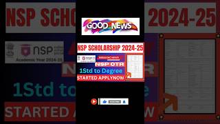 𝗡𝗦𝗣 scholarship 202425 apply  National scholarship portalHow to apply 𝗡𝗦𝗣otr IMRANDVGOFFICIAL [upl. by Shea]