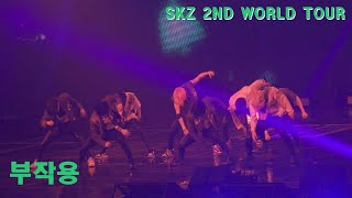 4K fancam SKZ 2ND WORLD TOUR 부작용 by 사나오효오효 [upl. by Naedan]