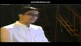 Onemig Bondocs Testimonies on ABSCBN Philippines TV Spot 1999 [upl. by Iinde358]