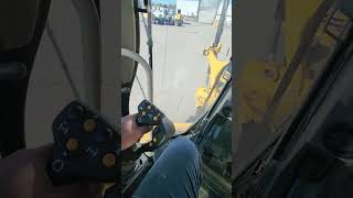 Joystick controlled 12M3 Cat motorgrader [upl. by Ehcar734]