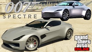 GTA 5  Movie Build  JAMES BOND SPECTRE Aston Martin DB10  Dewbauchee Specter Customization [upl. by Enialahs916]