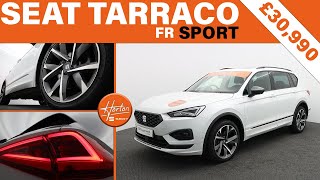 SEAT Tarraco 20 TDI FR Sport DSG 4Drive  7 Seats  2020 [upl. by Reiche]